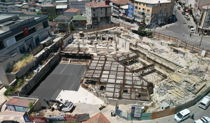 Kocaeli'de Dilovası'nın yeni kalbi yükseliyor