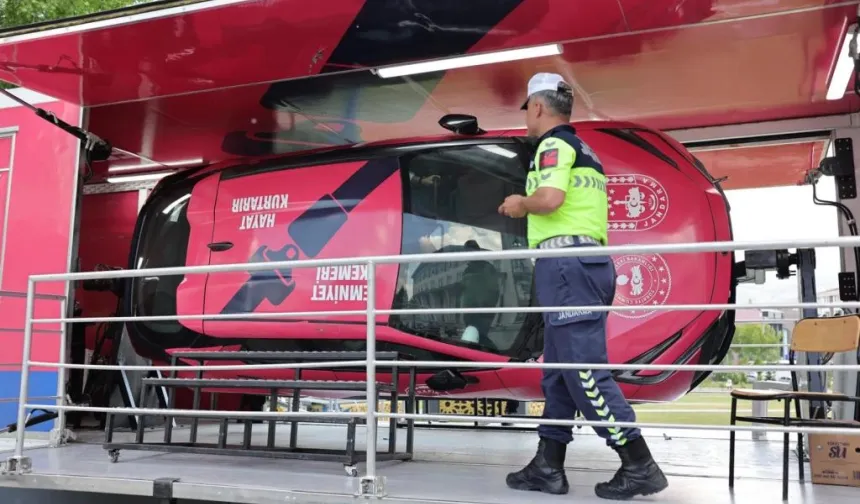 Kütahya'da trafik simülasyonu etkinliğine yoğun ilgi