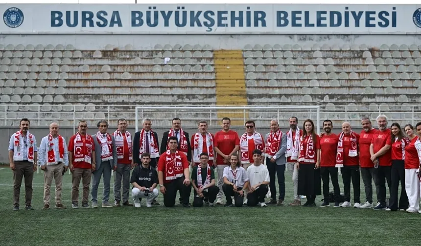 Milli Takım'ın marşı Bursa'dan