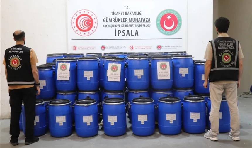 Sınırda dev uyuşturucu operasyonu