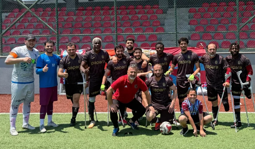 Trabzon Büyükşehir Ampute'den 10 gollü zafer