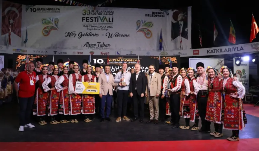 10. Altın Mobilya ödülü İnegöl'den Bulgaristan'a gitti