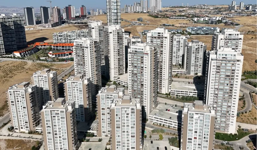 Ankara'da konut satışları Haziran'da yüzde 21,6 arttı