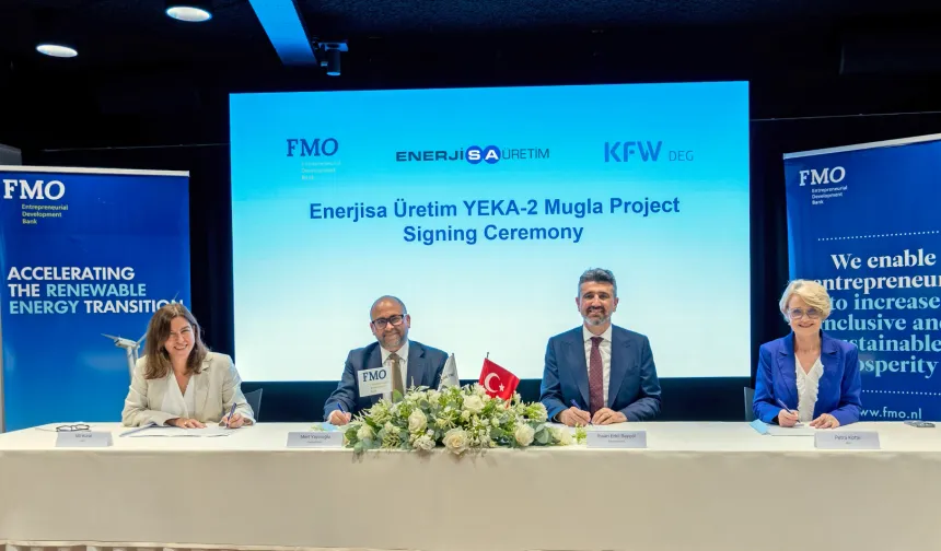 Muğla'daki rüzgâr projelerine 180 milyon dolarlık finansman anlaşması