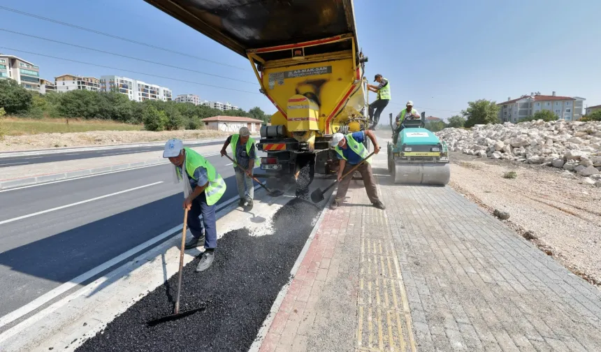 Bursa Büyükşehir'den yeni yola alternatif dokunuş