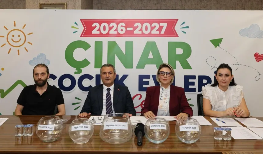 İzmit'te 3 Çınar Çocuk Evi için kura çekimi gerçekleştirildi