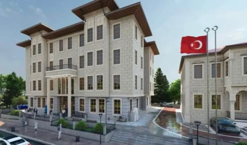 Keşan'da 177 milyon liralık yeni Hükümet Konağı'nın temeli atıldı