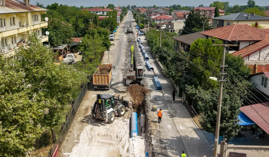 Sakarya Akyazı'da 100 kilometrelik altyapı yenilenecek