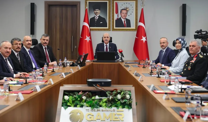Terörsüz Türkiye için yürütülecek çalışmalar ele alındı... Bakan Çiftçi: Terör örgütü tasfiye edilecek