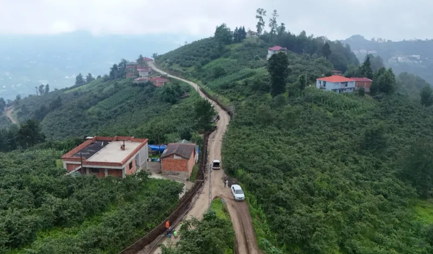 Trabzon Vakfıkebir'de 11 mahalleye içme suyu yatırımı