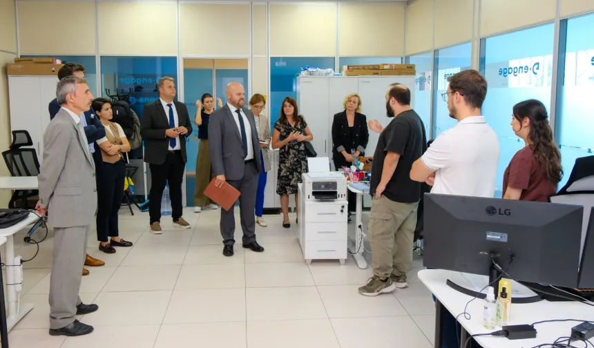 ABD heyetinden ULUTEK'in teknoloji ekosistemine yakın ilgi
