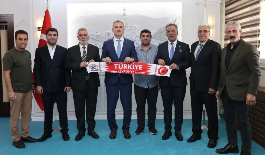 Ağrı'da Vali Bozkurt amatör sporun taleplerini dinledi