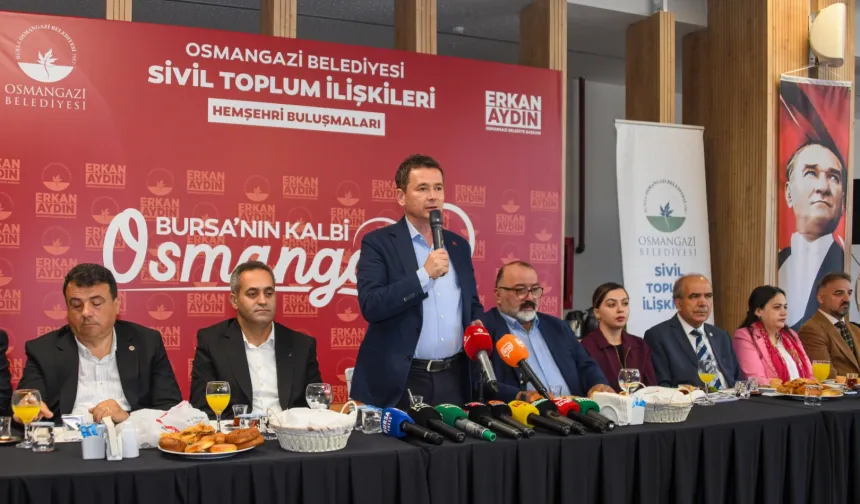 Bursa Osmangazi'de farklı kültürler aynı masada