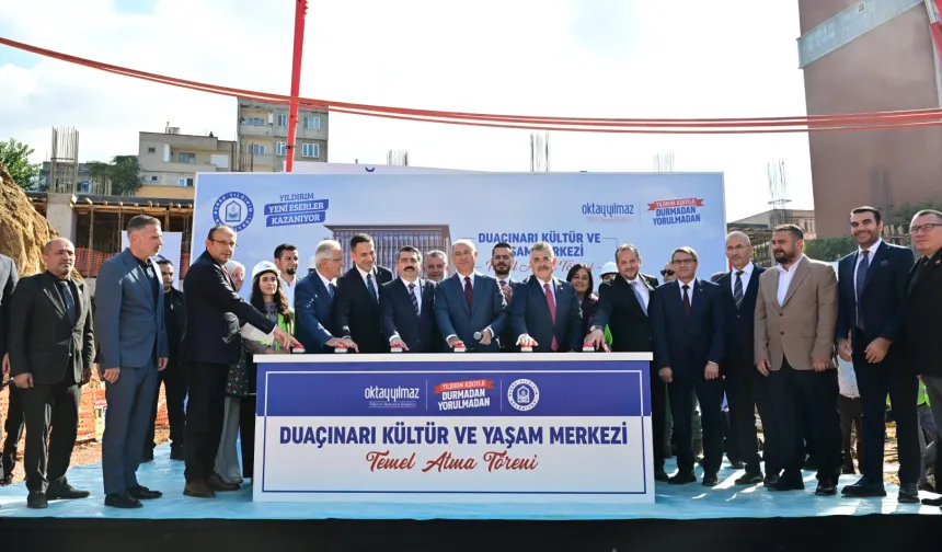 Bursa Yıldırım'a 2 milyar TL'lik dev yatırım... Vizyon projeye ilk harç döküldü