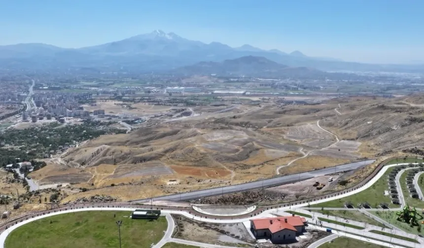 Erkilet Seyir Terası Kayseri'nin yeni simgesi olacak