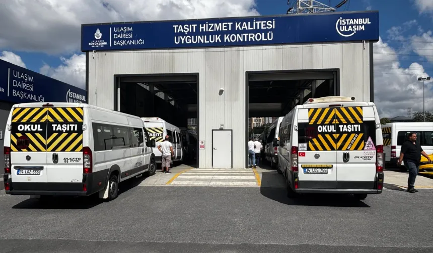 İBB okul servislerini TAHKUK kapsamında denetliyor