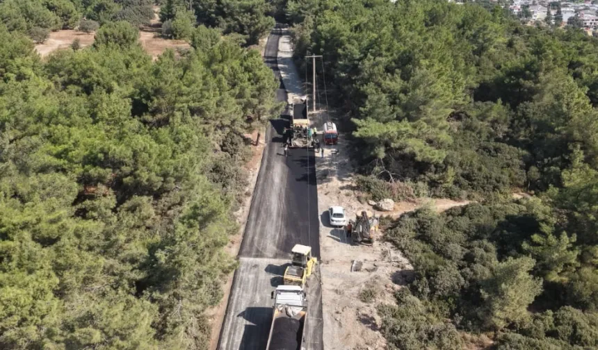 İzmir'de Aliağa ve Seferihisar'da yollar yenileniyor