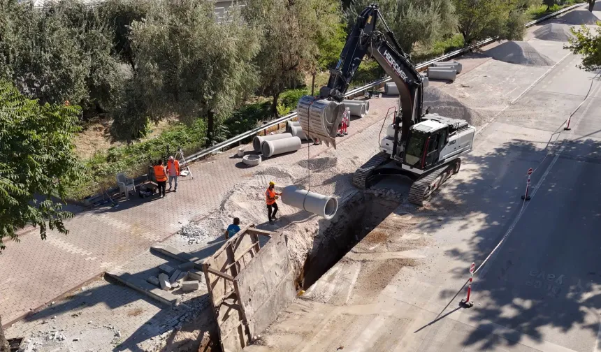 Konya'da taşkınlara karşı altyapı güçlendirmesi