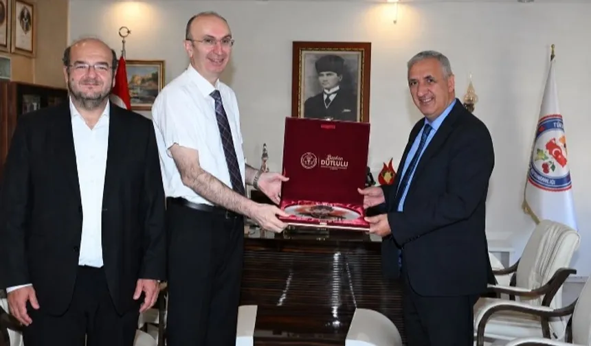 MASKİ'den Kaymakamlara hayırlı olsun ziyareti