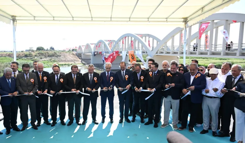 Tarihi Gediz Köprüsü yeniden hizmette