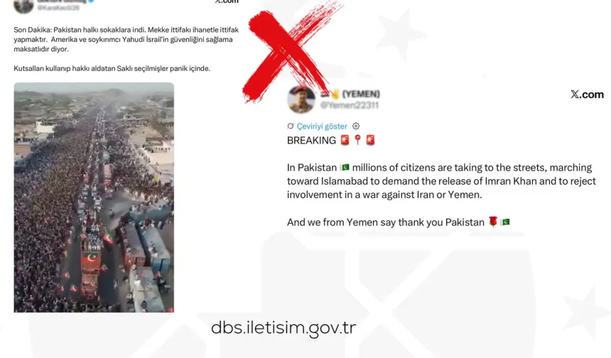 DMM: Pakistan'daki görüntüler 'Mekke Anlaşması' protestosu değil