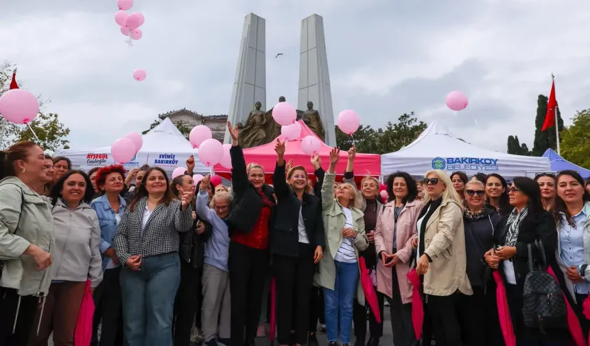 İstanbul Bakırköy'de farkındalık yürüyüşü