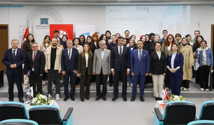 KTO Karatay'da iletişim ve medyanın sorumlulukları konuşuldu