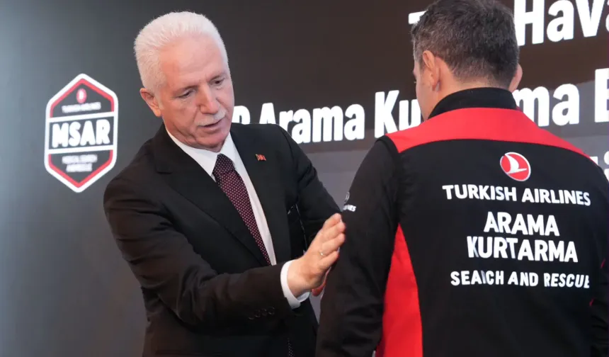 THY MSAR Arama Kurtarma Ekibi AFAD'dan akreditasyon aldı