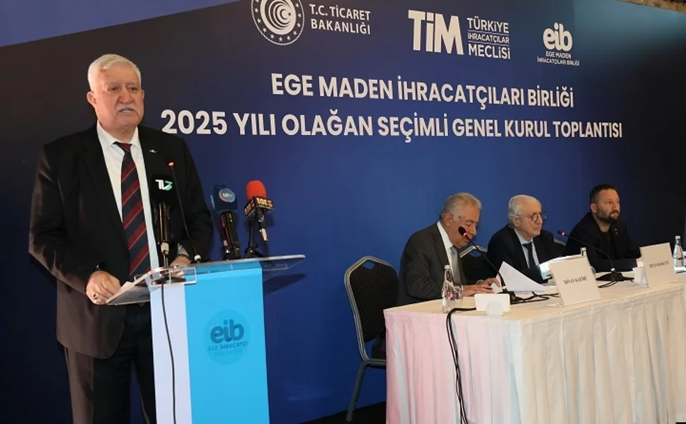 Ege Maden İhracatçıları'nda Alimoğlu güven tazeledi