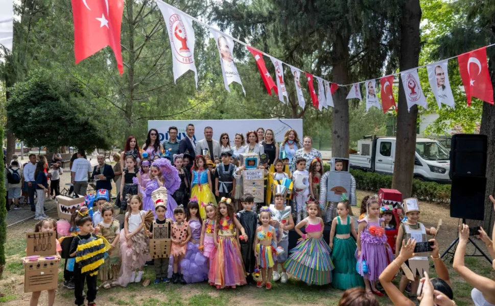 Bornova'nın kalbi çevre için attı