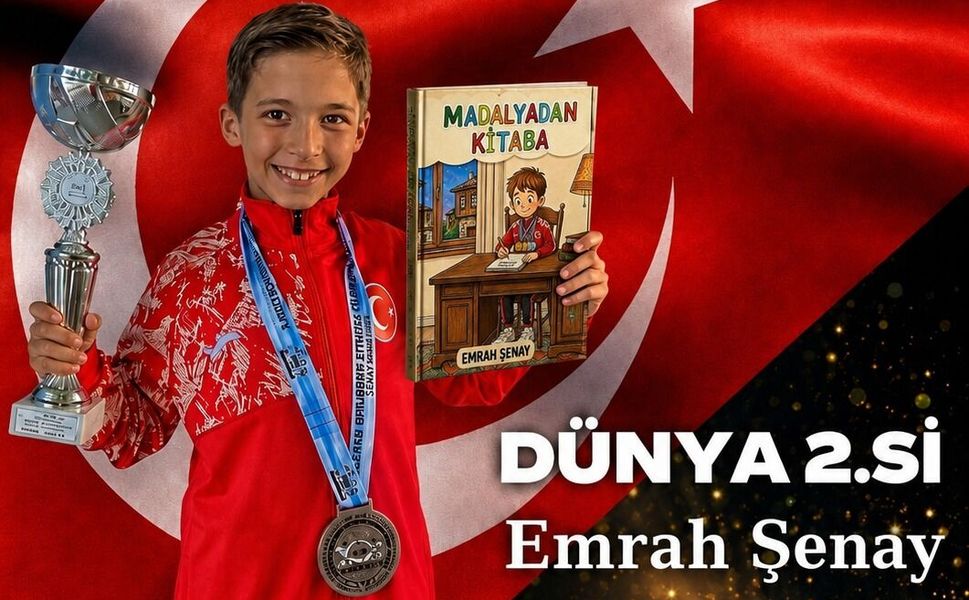 8 yaşında şampiyon, 10 yaşında yazar oldu