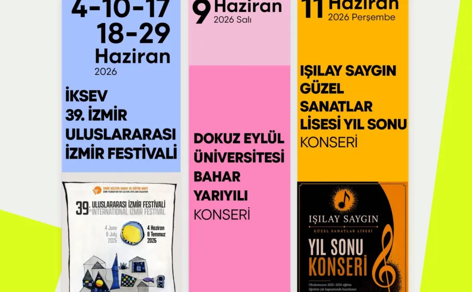 İzmir AASSM'de yaz enerjisi