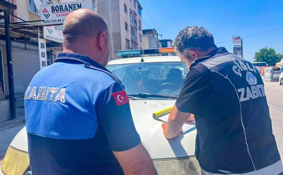 İzmir Çiğli'de kaçak moloz dökümüne sıkı denetim