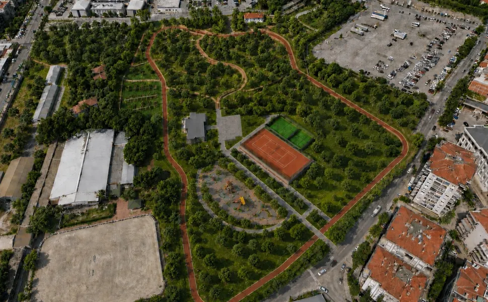 İzmir'de Aliberti Köşkü kent parkına dönüşüyor