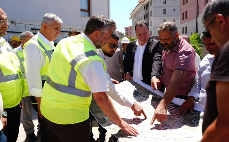 Manisa Akgedik TOKİ 2. Etap'a içme suyu altyapı hamlesi