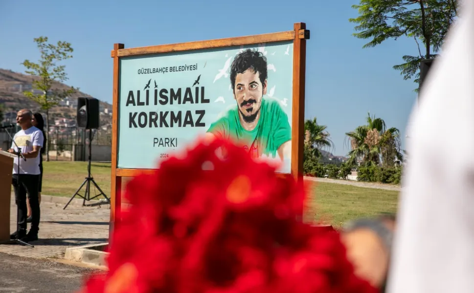 Ali İsmail Korkmaz, Güzelbahçe'de unutulmadı