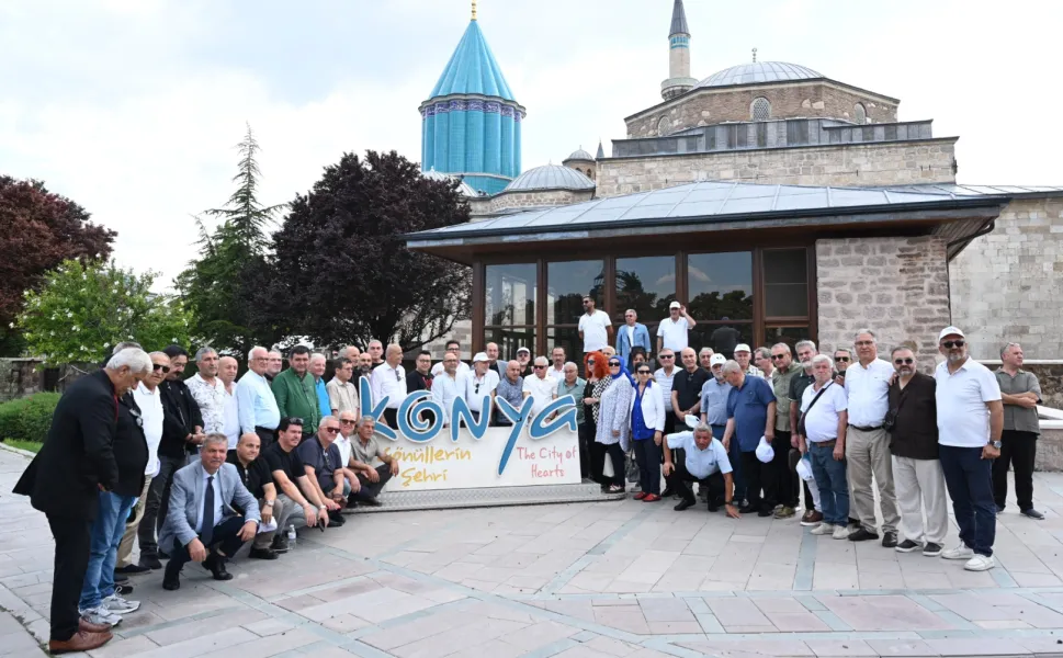 İzmirli STK başkanları ve gazeteciler Konya'ya hayran kaldı