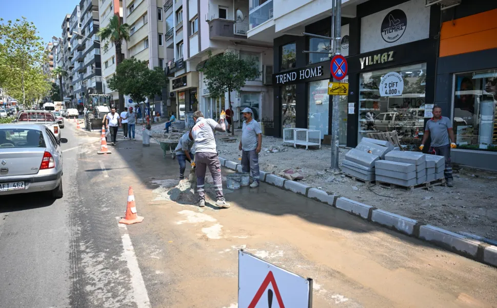 Bornova'da ikinci etap çalışmaları hızlı başladı