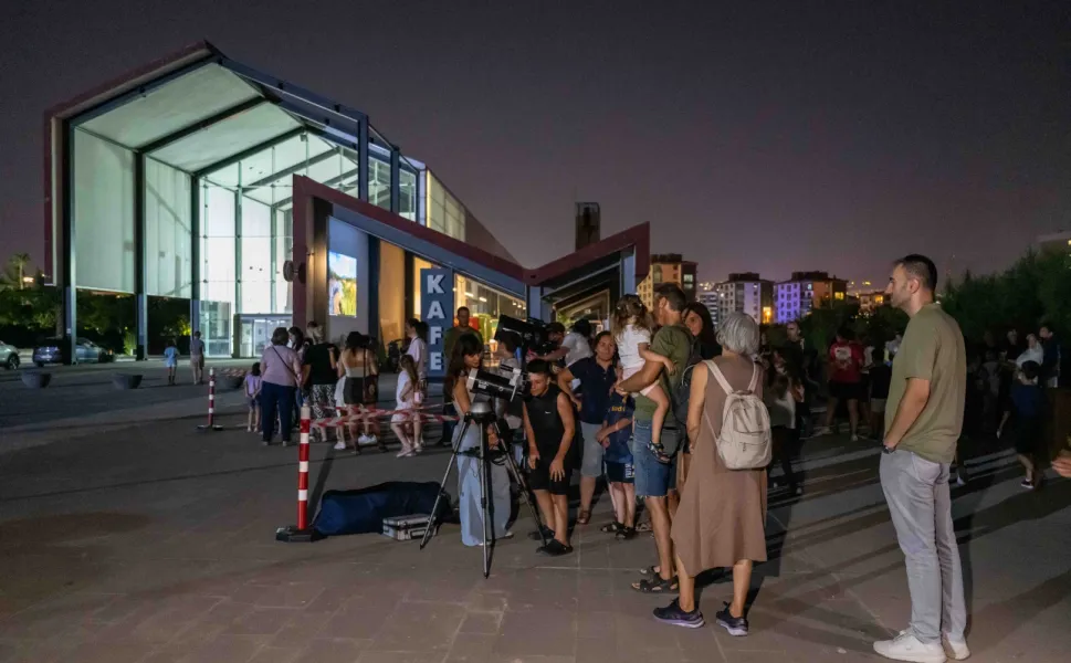 İzmir Bornova'da 8500 yıllık tarihin gölgesinde gökyüzü gözlemi