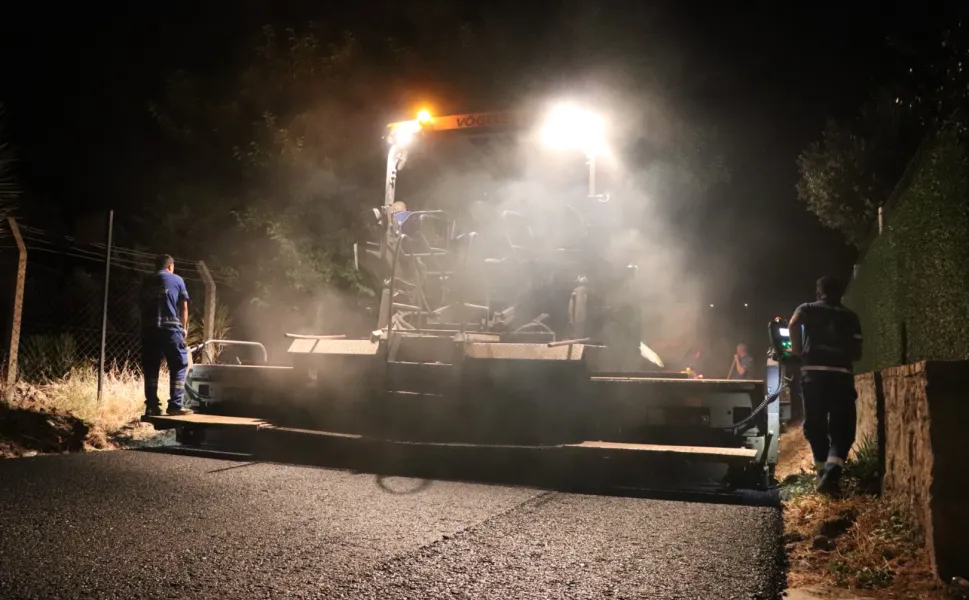 İzmir Büyükşehir'den Selçuk'a 15,5 kilometrelik yol hamlesi