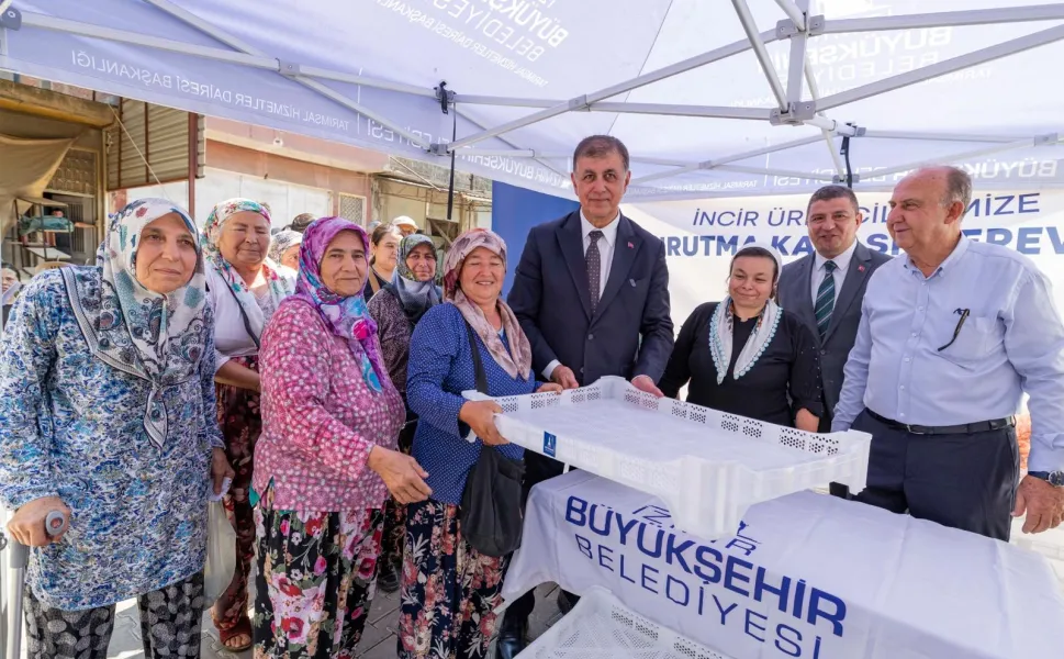 İzmir'de üreticiye kerevet desteği