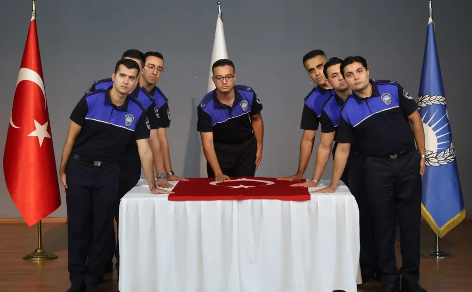 Karabağlar Zabıtası'nda aday memurlar yemin etti