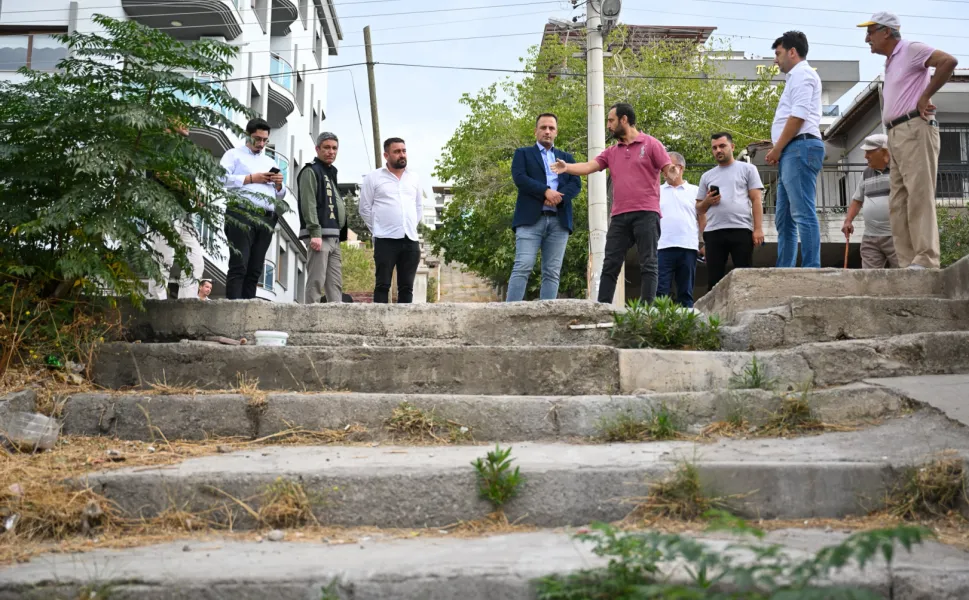 Bornova'da çifte merdiven hamlesi