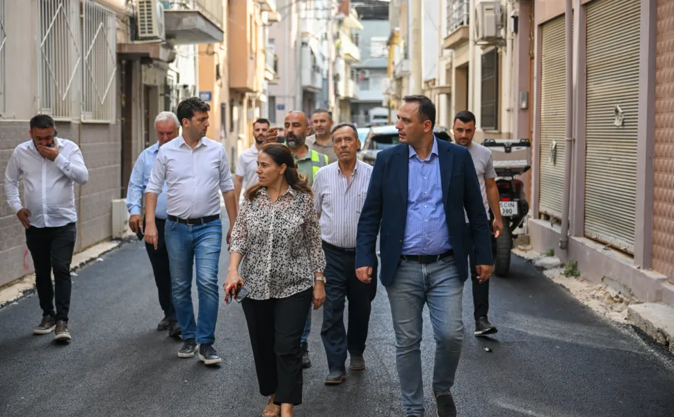 Bornova'da dev asfalt hamlesi