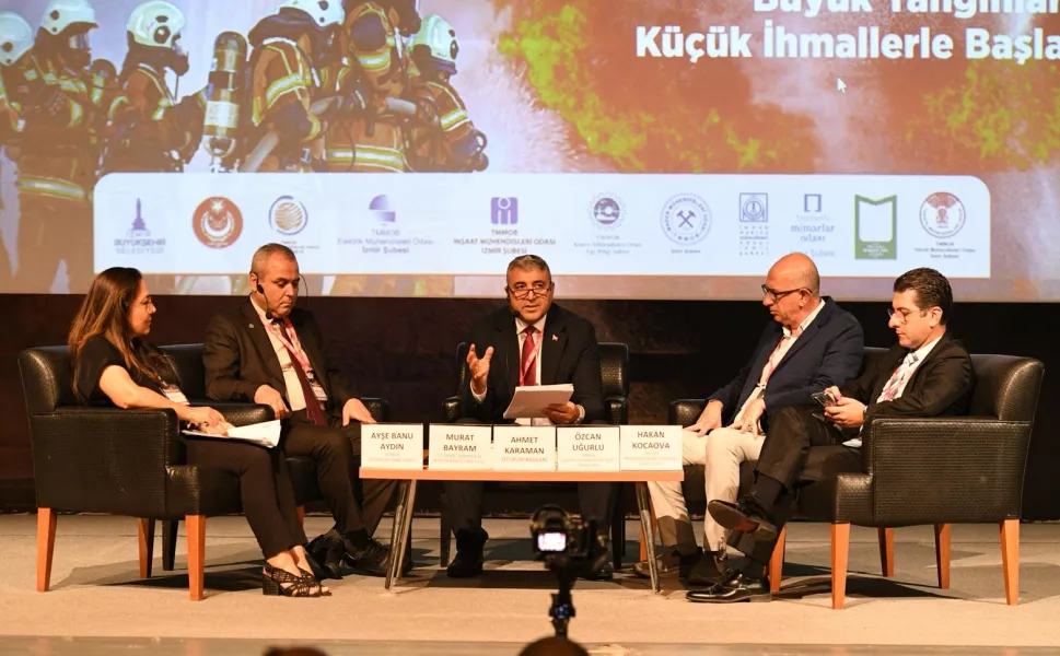 İzmir'de yangın güvenliği konuşuldu