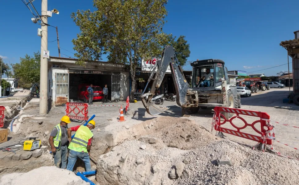 Kınık'a 135 kilometrelik içme suyu şebekesi