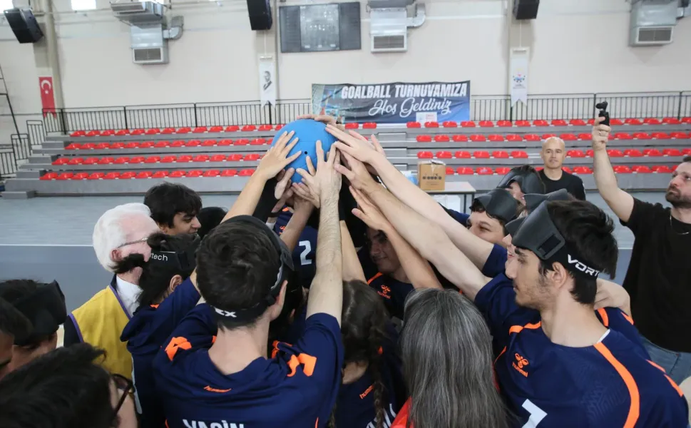 Çiğli'de 5. Geleneksel Goalball Turnuvası