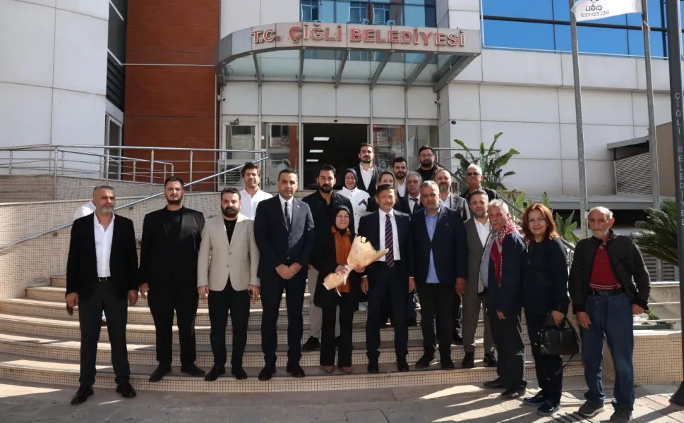 Hamza Dağ'dan Başkan Yıldız'a 'hayırlı olsun' ziyareti