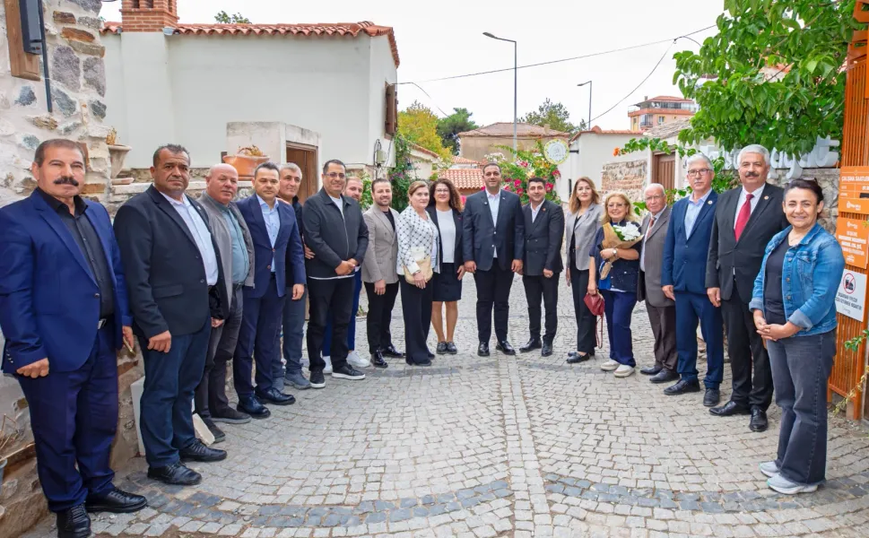Narlıdere'de Başkan Uzun İzmirli muhtarları ağırladı