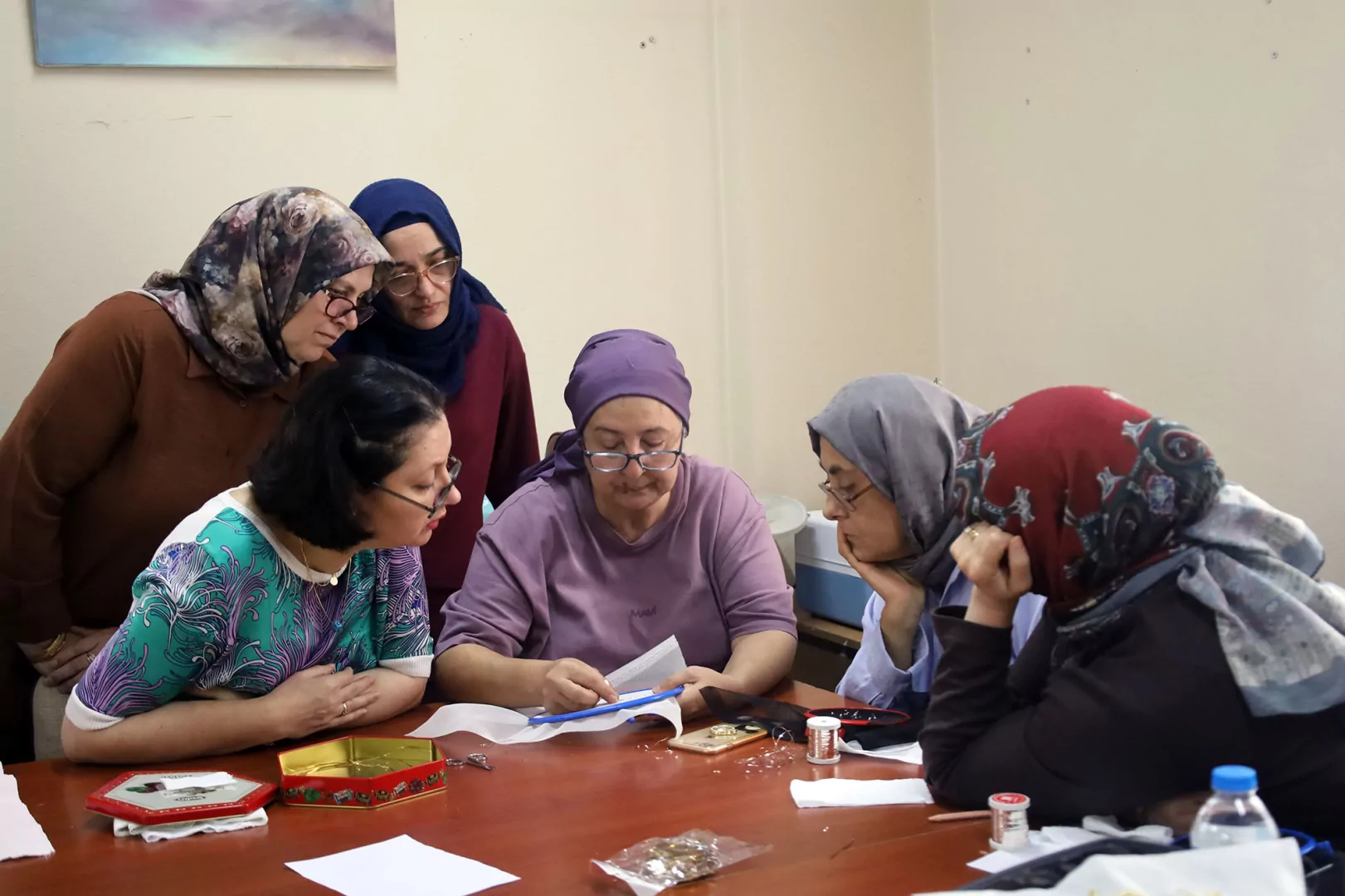 SAMEK'te öğreniyor, üretiyor ve geliştiriyorlar